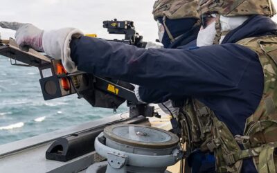 HMS Duncan Takes On Drone Swarms And Wins