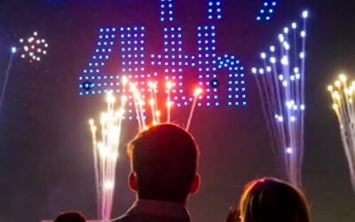 Sky Elements Marks America’s 250th With 700 Drones In Irving